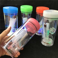 Portable LED Hookah - Cup Set Light Up Travel Plastic Carhookah Portable Cup Hookah Accessory 0B