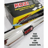 KOZI CJ IPOH BEARING SOUND HONDA EX5 DREAM STANDARD CUTTING CBS RACING EXHAUST PIPE EKZOS PAIP EMISS