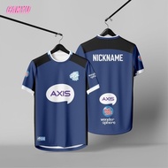 Jersey EVOS 2024 MPL S14 FREE REQUEST Full Sublimation Free Nickname Esport Jersey Football Custom N