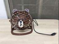 Line 熊大 桌上USB電風扇