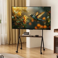Mobile TV stand, live streaming monitor stand, universal TV stand with wheels, storage rack