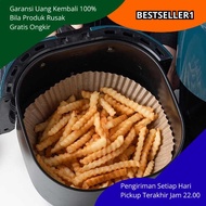 Air Fryer Liner Oil Paper 50 PCS 16cm – Non-Stick Oilproof Paper Liner, Heat Resistant up to 200 C, 