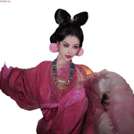 New Chinese Style Gimbal Yamadaji Warring States Robe Hanfu Red Horse King Chu Tomb Resurrection Lar