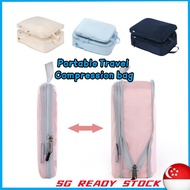 [SG READY STOCK] Portable Compression Travel bag Clothes Storage Bag Packing Cubes Travel Bag Organiser Space Saving