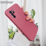 Hontinga เคสมือถือ เคสโทรศัพท์ เคส OPPO Reno6 Z Reno6Z Reno 6Z 5Gเคสสี่เหลี่ยมซิลิโคนนิ่มเหลวคลุมเต็มกล้องกันกระแทกเคสยางด้านหลังสำหรับชายหญิง