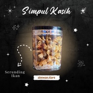 Simpul Kasih Tokmi inti serunding ikan. Popia Simpul Kasih