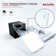 Casing iPhone 12/Mini/Pro/Pro Max THIN Transparent Fusion BASAIN Case