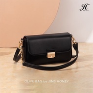 Jims Honey Tas - Model " OLIVE " Tas Selempang Wanita Jims Honey Original Bahan Kulit sintetis Grade