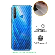 REALME 5 REALME 5I REALME 5S REALME 5 PRO REALME XT Back Carbon Fiber Sticker