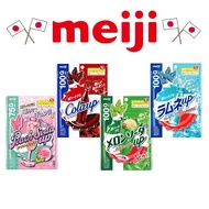 Meiji UP Gummies Cola Ramune Peach Soda Melon Soda Hard Gummy Candy Japan. Meiji UP Gummy Cola Ramun