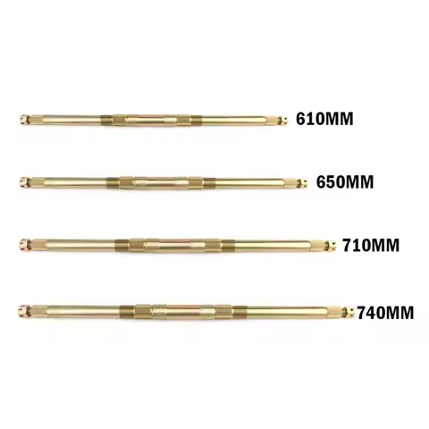 610mm/650mm/710mm/740mm 23T-28T Rear Axle Fit For DIY 49cc-125cc Electric Go Kart Mini Kids ATV Bugg