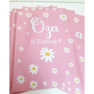 Giant snack medium daisy flower/snack bag daisy flower/pouch snack custom daisy flower/giant snack c