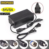 84V 8A Charger Lithium LiFePO4 Battery electric bike  For 23S 73.6V   battery pack e-bike Charger hi