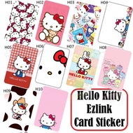Hello Kitty Ezlink Card Sticker (More design inside)