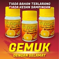 Ubat gemuk /vitamin weight gain /pil gemuk Vitamin Super Gemuk Plus - 1 Unit