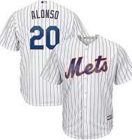 Outerstuff Pete Alonso #20 New York Mets Home White Jersey - Youth Boys (8-20)