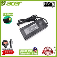 ACER 19V 7.1A 135W 5.5*1.7mm Laptop Charger Adapter + Free Cable Nitro 5 AN-515-52 Aspire V15 V17 NITRO VN7-791 VN7-791G