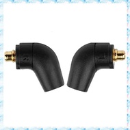 [R Q M U] MMCX Headphone Connector 135 Degree Male Soldering for SR ER4SR ER4XR SE315 SE535 UE900 He