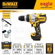 Dewalt  DCD999NT-A9 18/20V 13mm ( 1/2" ) Brushless Cordless Hammer Drill ( Bare Unit ) ( DCD999NT, D
