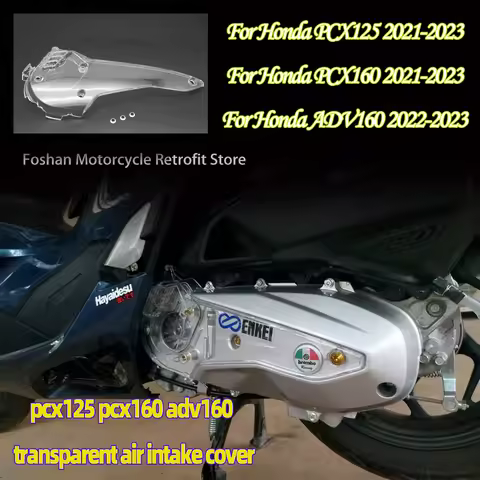 For Honda PCX125 PCX160 ADV160 Motorcycle Accessories 2021 2022 2023 pcx 125 pcx 160 adv 160 transpa