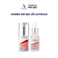 Combo Bộ 2 Kem Bôi Và Serum Chuyên Xoá Mờ Sẹo Làm Mờ Sẹo Lồi Sẹo Phì Đại Actiscar
