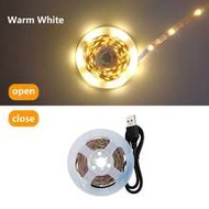 USB Powered 2835 LED Light Strip, 5V Single Warm White, Space Themed, Cuttable, For Bedroom Decor, H