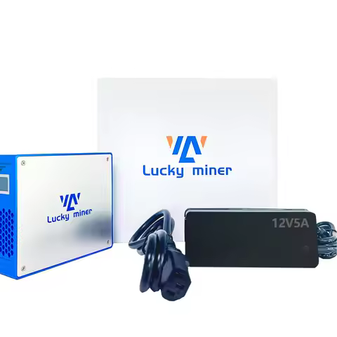 Bitcoin Miner Lucky Miner LV07 1TH/s BTC Solo Lottery 25W Low Power WiFi Home Crypto ASIC Miner