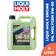 LIQUI MOLY Fully Synthetic Molygen New Generation 5W-50 4L Engine Oil For Proton/ Toyota/ Perodua/ H