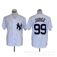 Yankees baseball jersey short-sleeved baseball shirt 99 # HAKIM
