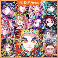【DA】2023 New Anime Demon Slayer: Diamond Painting 5D diy Handmade Full Diamond with Frame Dot Diamon