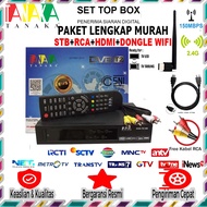 TANAKA STB SET TOP BOX DVB T2 V1 SIARAN TV DIGITAL FULL HD 1080 P
