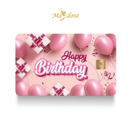 ❤Masdora 999.9 Gold Bar 0.25g Gift Series  Happy Birthday✹