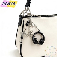 REAYA Music Headphone Bag Charms, Bag Decoration Hanging Headphone Charms, Y2K Phone Strap