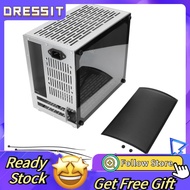 Dressit ITX PC Gaming Computer Case 17 X 17cm Mini Desktop Portable