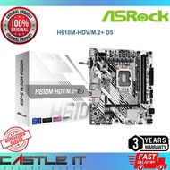 Asrock H610M-HDV/M.2+ D5 Motherboard LGA1700 Intel Mainboard DDR5 Combo Deal Core i7 i5 i3