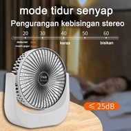 Bisa Dipakai Seminggu Qishun Kipas Angin Mini Portable Kipas Angin Cas Tahan 24 Jam Kipas Angin Port