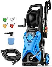 Electric Pressure Washer, 2.8 GPM High Power Washer Adjustable Pressure 2500PSI-5000PSI with 33FT Ex