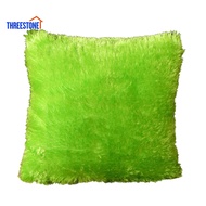 43x43cm Soft Plush Solid Color Throw Pillow Case Cushion Cover Home Sofa Decor