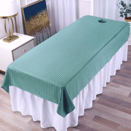 Massage Làm Đẹp Giường Salon Chuyên Nghiệp Chống Nhăn Trị Liệu Điêu Khắc Cơ Thể Spa Trắng Lụa Cotton