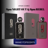 COMBO AFNAN 9PM NIGHT OUT & 9PM REBEL