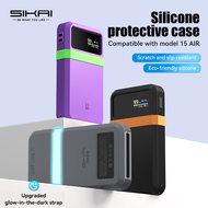Protective Case Compatible with CUKTECH 15 Air 240W 15000mAh, Power Bank Silicone Cover, Shockproof 