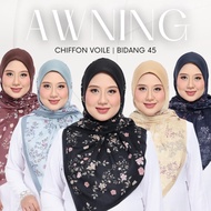 Awning Bawal Headscarf 45 - Anti-Wrinkle Field 45' Square