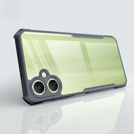 SAMSUNG A05 CASE / A05S TRANSPARENT CLEAR CASE ANTI-SHOCKPROOF BLACKFusion