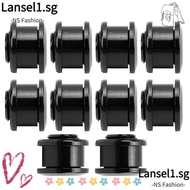 LANSELL 10Pcs Chainring Bolts, Aluminum Alloy Single Speed Single Chainring Bolts, Durable M8 Lightw