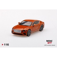 MINI GT BENTLEY CONTINENTAL GT ORANGE FLAME