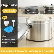 stainless rice dispenser 10 kilos sale/10kg/5kg/15kg/25 kilos kitchen Large jar canisters lagyanan n