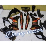 full body kasar Alus motor Jupiter Z new Burhan 2008 hitam