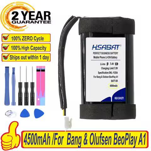 Top Brand 100% New 4500mAh PA-BO01 Battery for Bang & Olufsen BeoPlay A1 , B&O BeoPlay P6 CA18 C129D