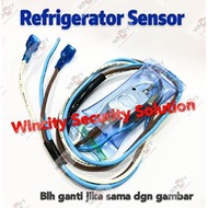 WSS Defrost Thermostat Bimetal Refrigerator Sensor Freezer Spare Parts 3 wayar (Peti Sejuk Sensor)