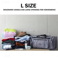 ALX Large Capacity Duffel Bag Waterproof Hand Luggage Travel Bags Sling Baggage Shoulder Cabin Beg P
